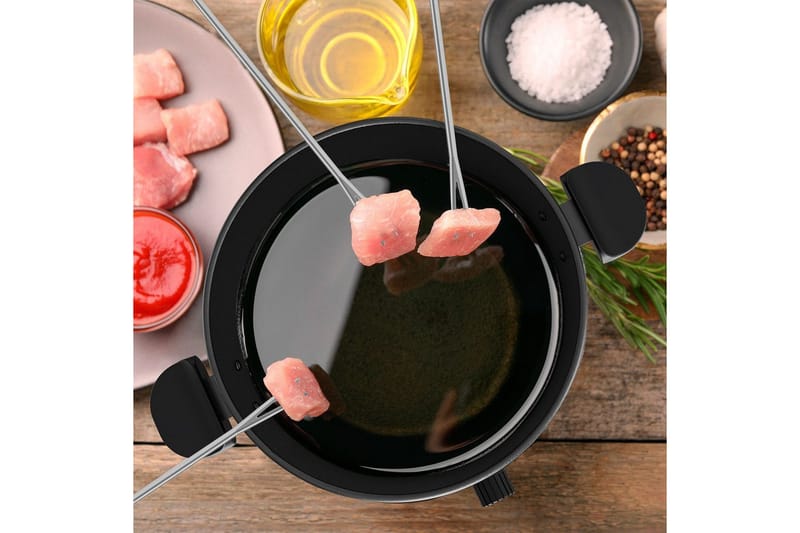 Fonduegryta Black+Decker 2L - Silver - Servering & matlagning - Gryta & kastrull - Fonduegryta