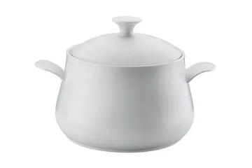 Adine Gjutjärnsgryta 31x22 cm - Porslin/Vit - Servering & matlagning - Gryta & kastrull - Gryta