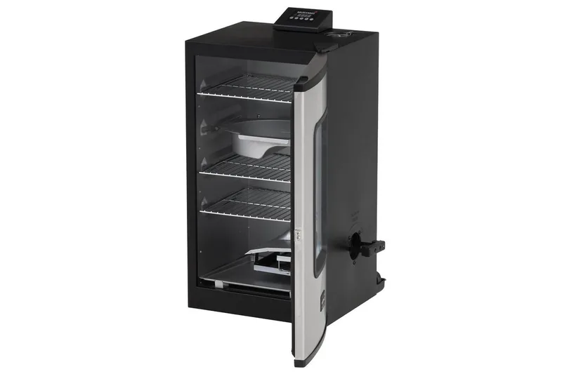 Elektrisk Rökare Mustang 650W - Svart|Silver - Servering & matlagning - Köksmaskin - Övriga köksmaskiner - Rökskåp