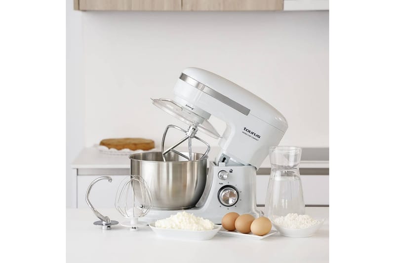 Köksmaskin Taurus Mixing Chef Compact 4L Vit - Vit - Servering & matlagning - Köksmaskin - Blanda & hacka - Köksassistent