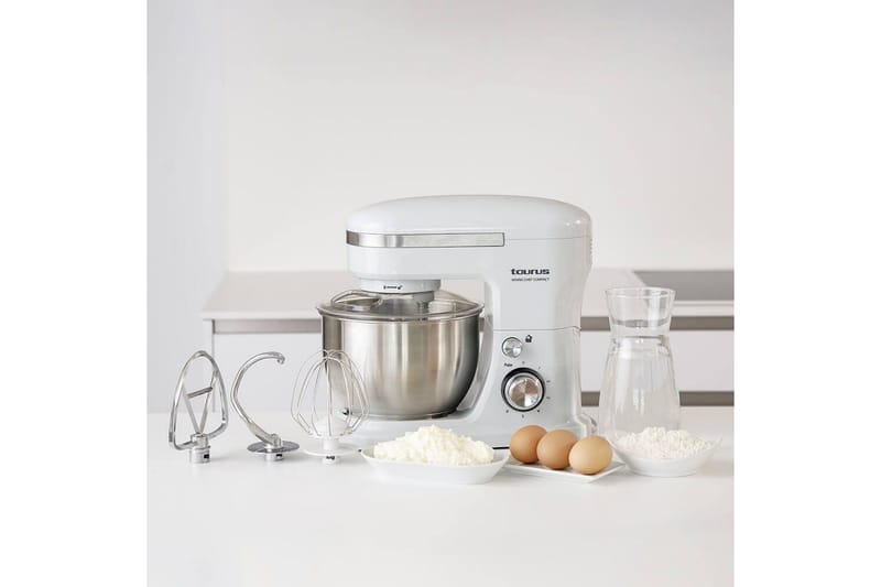 Köksmaskin Taurus Mixing Chef Compact 4L Vit - Servering & matlagning - Köksmaskin - Blanda & hacka - Köksassistent