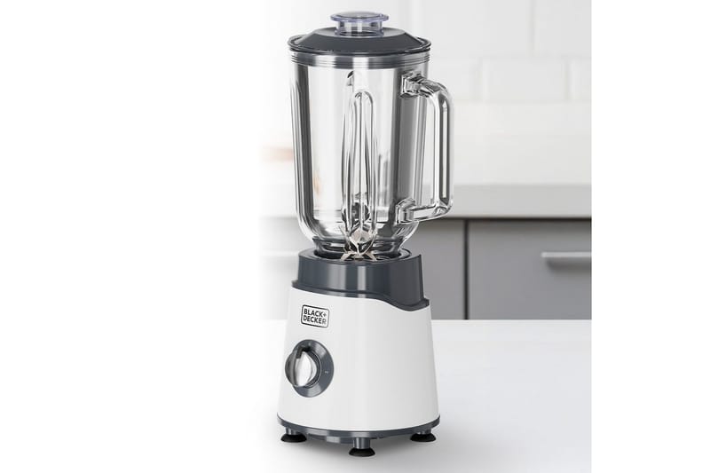 Kannmixer Black+Decker 750W Vit - Vit - Servering & matlagning - Köksmaskin - Blanda & hacka - Blender