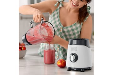 Kannmixer Black+Decker 750W Vit - Vit - Servering & matlagning - Köksmaskin - Blanda & hacka - Blender