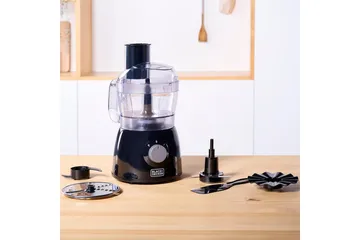 Matberedare Black+Decker 600W Svart - Svart - Servering & matlagning - Köksmaskin - Blanda & hacka - Matberedare