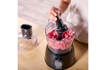 Matberedare Black+Decker 600W Svart - Svart - Servering & matlagning - Köksmaskin - Blanda & hacka - Matberedare