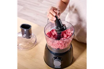 Matberedare Black+Decker 600W Svart - Svart - Servering & matlagning - Köksmaskin - Blanda & hacka - Matberedare