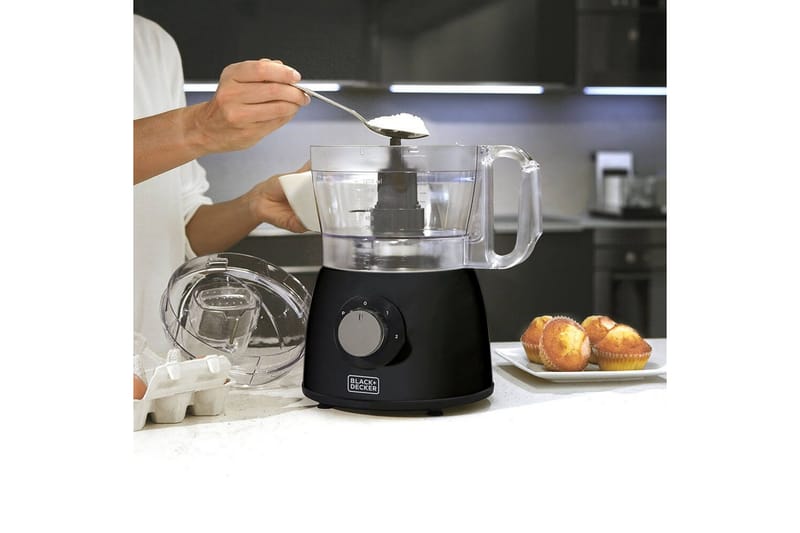 Matberedare Black+Decker 600W Svart - Servering & matlagning - Köksmaskin - Blanda & hacka - Matberedare
