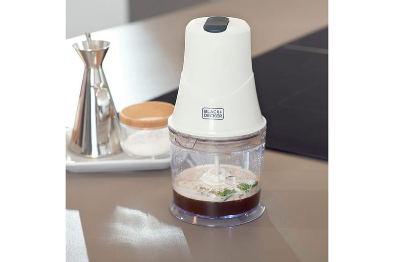 Minihackare Black+Decker 260W Vit - Servering & matlagning - Köksmaskin - Blanda & hacka - Matberedare