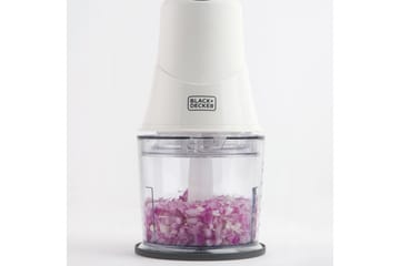 Minihackare Black+Decker 260W Vit - Servering & matlagning - Köksmaskin - Blanda & hacka - Matberedare