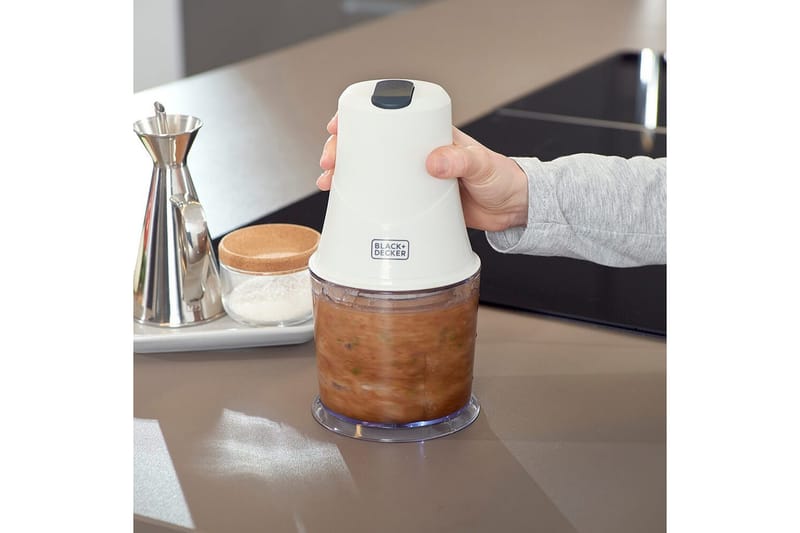 Minihackare Black+Decker 260W Vit - Servering & matlagning - Köksmaskin - Blanda & hacka - Matberedare