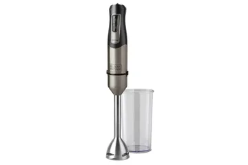 Stavmixer Black+Decker 1200W Borstad Stål - Silver - Servering & matlagning - Köksmaskin - Blanda & hacka - Stavmixer
