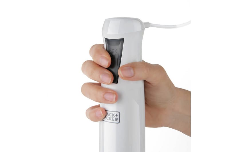 Stavmixer Black+Decker 600W Vit - Vit - Servering & matlagning - Köksmaskin - Blanda & hacka - Stavmixer