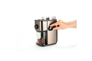 Elektrisk Kaffekvarn Black+Decker 150W - Grå - Servering & matlagning - Köksmaskin - Kaffemaskin & kaffetillbehör - Kaffekvarn & Espressokvarn