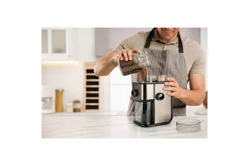 Elektrisk Kaffekvarn Black+Decker 150W - Grå - Servering & matlagning - Köksmaskin - Kaffemaskin & kaffetillbehör - Kaffekvarn & Espressokvarn