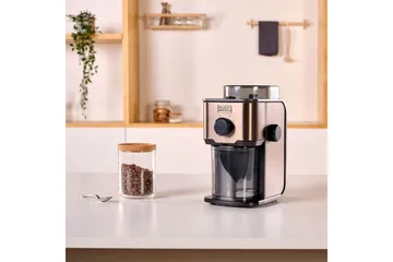Elektrisk Kaffekvarn Black+Decker 150W - Grå - Servering & matlagning - Köksmaskin - Kaffemaskin & kaffetillbehör - Kaffekvarn & Espressokvarn