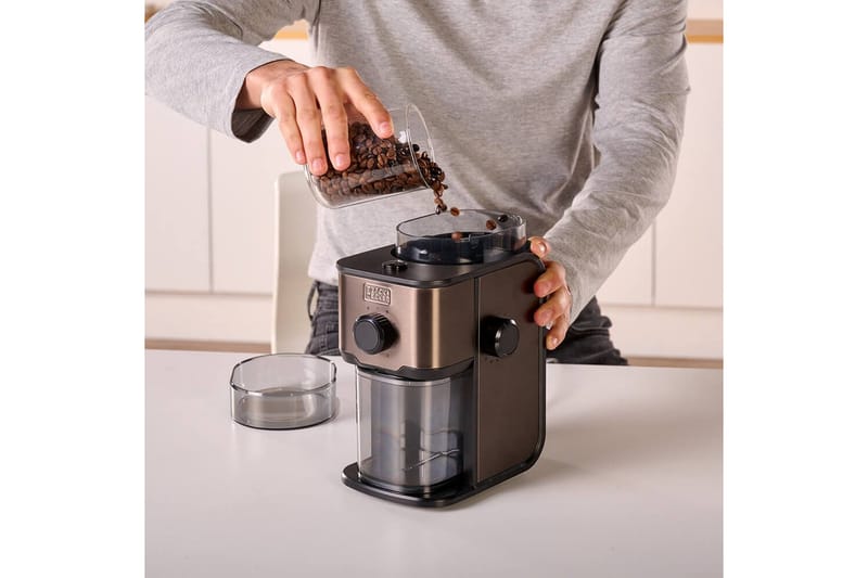 Elektrisk Kaffekvarn Black+Decker 150W - Servering & matlagning - Köksmaskin - Kaffemaskin & kaffetillbehör - Kaffekvarn & Espressokvarn