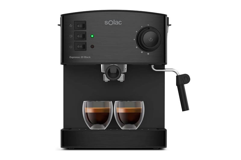 Espressomaskin Solac Taste Classic M80 Inox Svart - Svart - Servering & matlagning - Köksmaskin - Kaffemaskin & kaffetillbehör - Espressomaskiner
