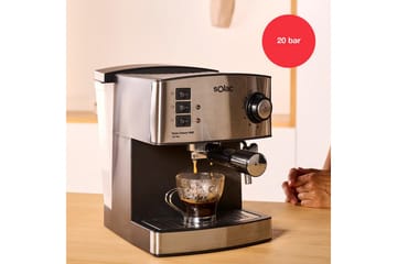 Espressomaskin Solac Taste Classic M80 Inox - Svart||Silver - Servering & matlagning - Köksmaskin - Kaffemaskin & kaffetillbehör - Espressomaskiner