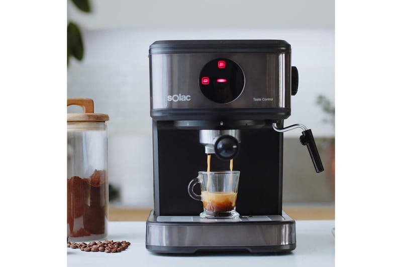 Espressomaskin Solac Taste Control 850W - Svart - Servering & matlagning - Köksmaskin - Kaffemaskin & kaffetillbehör - Espressomaskiner