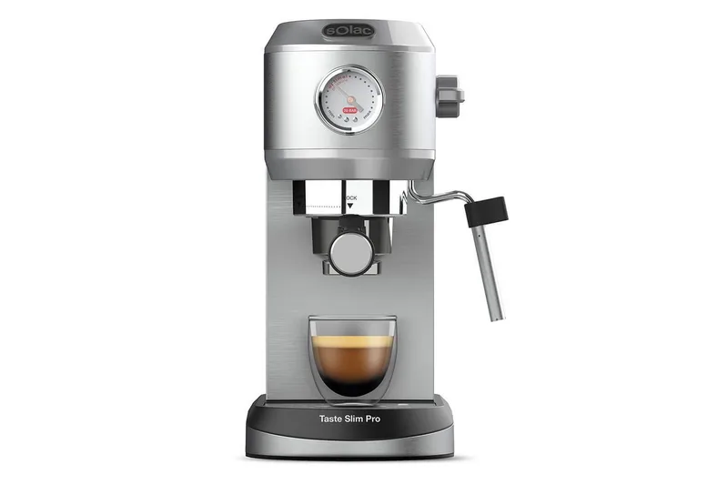 Espressomaskin Solac Taste Slim Pro - Silver - Servering & matlagning - Köksmaskin - Kaffemaskin & kaffetillbehör - Espressomaskiner