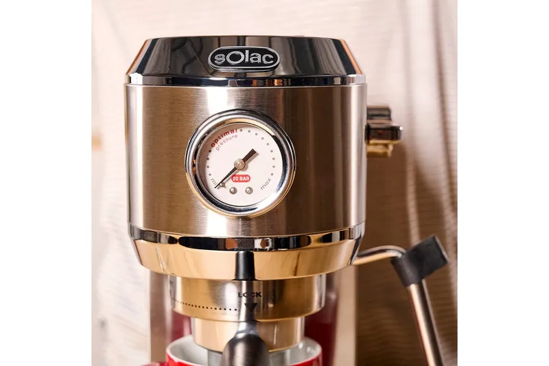 Espressomaskin Solac Taste Slim Pro - Silver - Servering & matlagning - Köksmaskin - Kaffemaskin & kaffetillbehör - Espressomaskiner