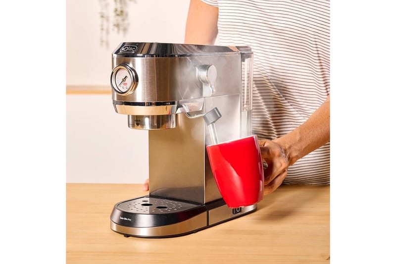 Espressomaskin Solac Taste Slim Pro - Silver - Servering & matlagning - Köksmaskin - Kaffemaskin & kaffetillbehör - Espressomaskiner
