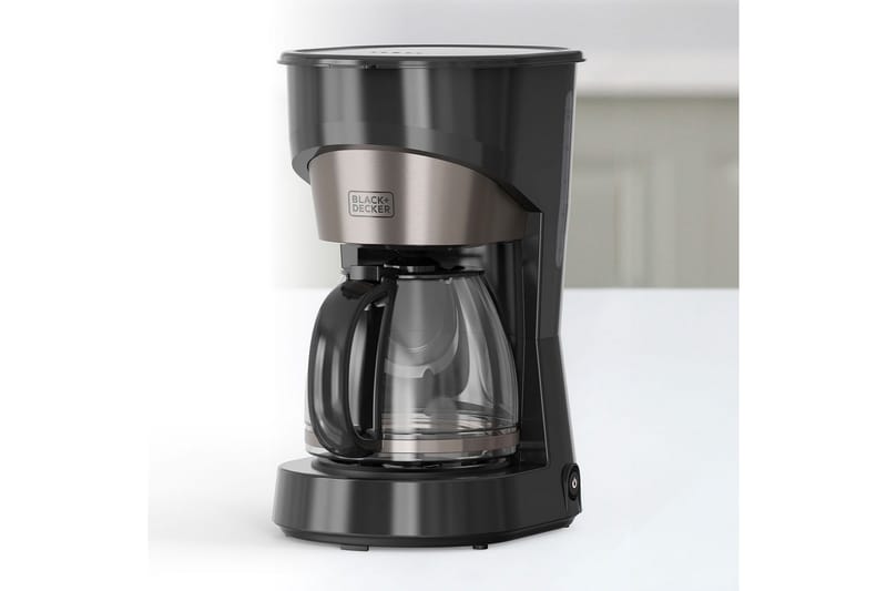 Kaffebryggare Black+Decker 12 Koppar - Silver - Servering & matlagning - Köksmaskin - Kaffemaskin & kaffetillbehör - Kaffebryggare