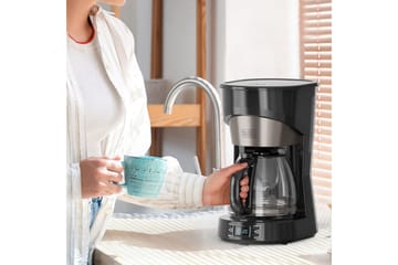 Kaffebryggare Black+Decker LCD 12 Koppar - Silver - Servering & matlagning - Köksmaskin - Kaffemaskin & kaffetillbehör - Kaffebryggare