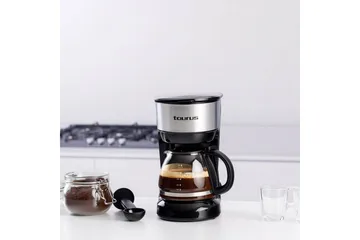 Kaffebryggare Taurus Verona 6 Koppar Inox - Svart||Silver - Servering & matlagning - Köksmaskin - Kaffemaskin & kaffetillbehör - Kaffebryggare