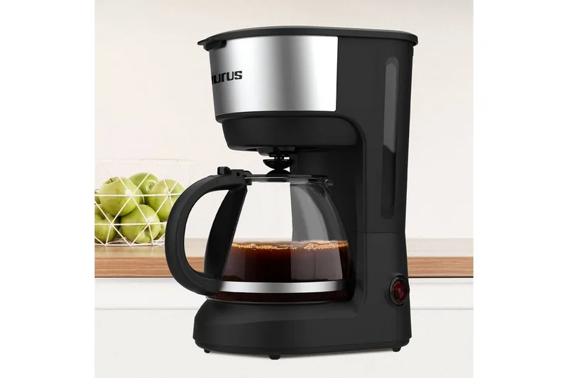 Kaffebryggare Taurus Verona 6 Koppar Inox - Svart||Silver - Servering & matlagning - Köksmaskin - Kaffemaskin & kaffetillbehör - Kaffebryggare