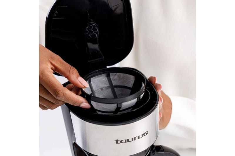 Kaffebryggare Taurus Verona 6 Koppar Inox - Svart||Silver - Servering & matlagning - Köksmaskin - Kaffemaskin & kaffetillbehör - Kaffebryggare