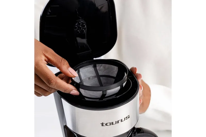 Kaffebryggare Taurus Verona 6 Koppar Inox - Svart||Silver - Servering & matlagning - Köksmaskin - Kaffemaskin & kaffetillbehör - Kaffebryggare