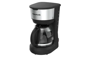 Kaffebryggare Taurus Verona 6 Koppar Inox - Svart||Silver - Servering & matlagning - Köksmaskin - Kaffemaskin & kaffetillbehör - Kaffebryggare