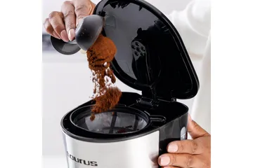 Kaffebryggare Taurus Verona 6 Koppar Inox - Svart||Silver - Servering & matlagning - Köksmaskin - Kaffemaskin & kaffetillbehör - Kaffebryggare