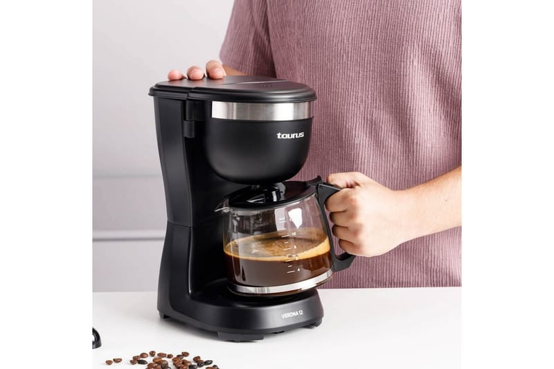 Kaffebryggare Taurus Verona Svart 12 koppar - 12 koppar - Servering & matlagning - Köksmaskin - Kaffemaskin & kaffetillbehör - Kaffebryggare