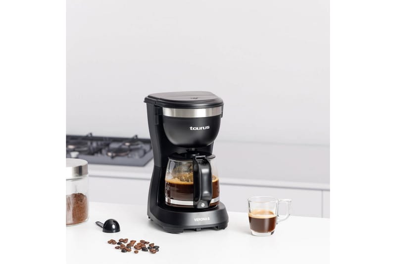 Kaffebryggare Taurus Verona Svart 6 koppar - 6 koppar - Servering & matlagning - Köksmaskin - Kaffemaskin & kaffetillbehör - Kaffebryggare