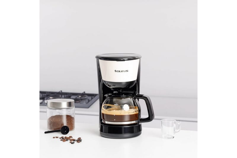 Kaffebryggare Taurus Verona Vintage 12 Koppar Cream - Cream - Servering & matlagning - Köksmaskin - Kaffemaskin & kaffetillbehör - Kaffebryggare