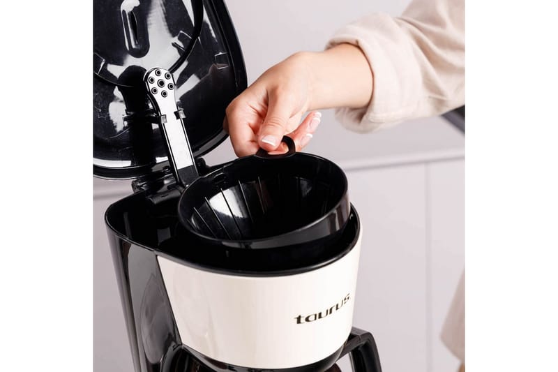Kaffebryggare Taurus Verona Vintage 12 Koppar Cream - Cream - Servering & matlagning - Köksmaskin - Kaffemaskin & kaffetillbehör - Kaffebryggare