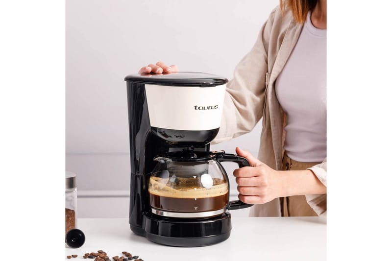 Kaffebryggare Taurus Verona Vintage 12 Koppar Cream - Cream - Servering & matlagning - Köksmaskin - Kaffemaskin & kaffetillbehör - Kaffebryggare