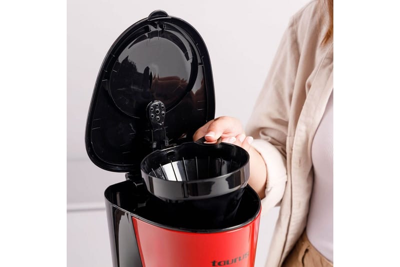 Kaffebryggare Taurus Verona Vintage 12 Koppar - Red - Servering & matlagning - Köksmaskin - Kaffemaskin & kaffetillbehör - Kaffebryggare