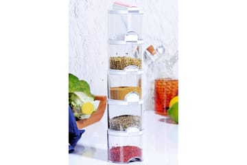 Kryddburk 5-Pack - Vit - Servering & matlagning - Köksmaskin - Skära & mala - Kryddkvarn