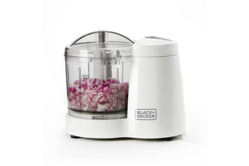Minihackare Black+Decker 120W - Vit - Servering & matlagning - Köksmaskin - Skära & mala - Skärmaskin