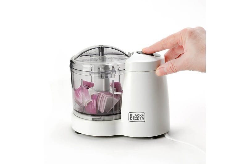 Minihackare Black+Decker 120W - Vit - Servering & matlagning - Köksmaskin - Skära & mala - Skärmaskin