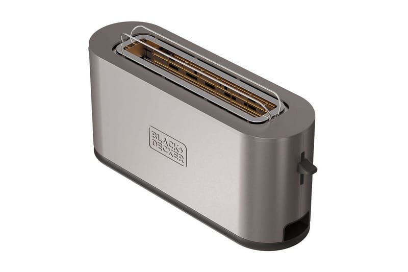 Brödrost Black+Decker 1 Fack Rostfritt Stål - Servering & matlagning - Köksmaskin - Värma & koka - Brödrost