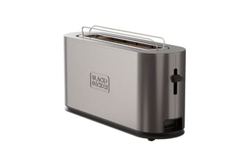 Brödrost Black+Decker 1 Fack Rostfritt Stål - Servering & matlagning - Köksmaskin - Värma & koka - Brödrost