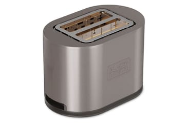 Brödrost Black+Decker 2 Fack Rostfritt 900W Stål - Servering & matlagning - Köksmaskin - Värma & koka - Brödrost