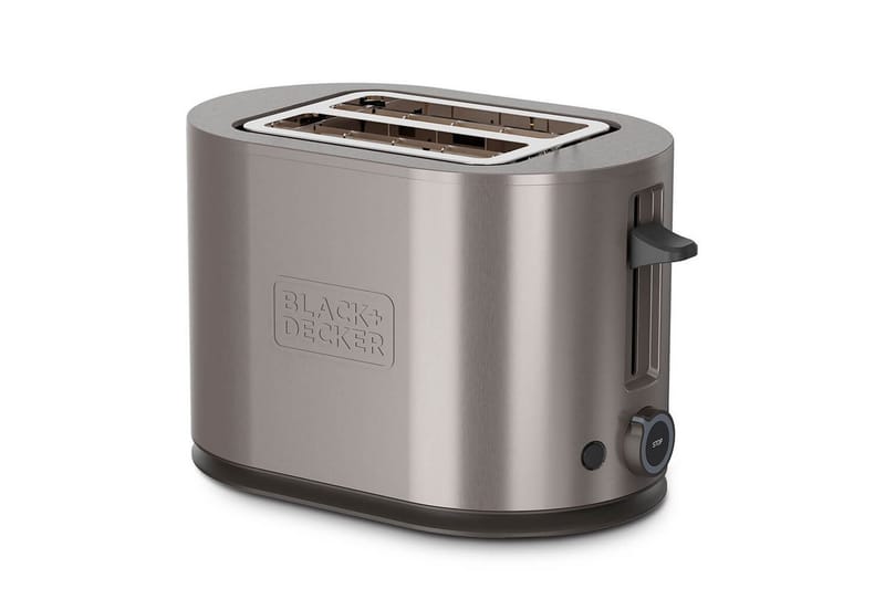 Brödrost Black+Decker 2 Fack Rostfritt Stål 20cm - 20cm - Servering & matlagning - Köksmaskin - Värma & koka - Brödrost