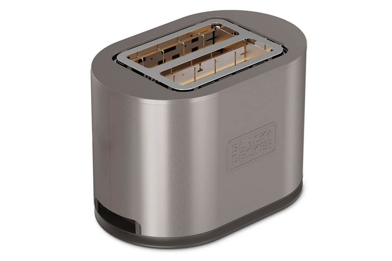 Brödrost Black+Decker 2 Fack Rostfritt Stål 20cm - 20cm - Servering & matlagning - Köksmaskin - Värma & koka - Brödrost