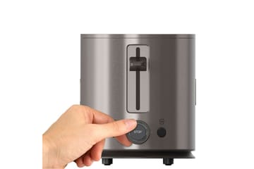 Brödrost Black+Decker 2 Fack Rostfritt Stål 20cm - 20cm - Servering & matlagning - Köksmaskin - Värma & koka - Brödrost
