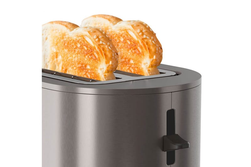 Brödrost Black+Decker 2 Fack Rostfritt Stål 20cm - 20cm - Servering & matlagning - Köksmaskin - Värma & koka - Brödrost